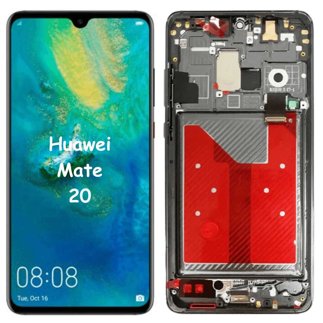 LCD & Digitizer with Frame For Huawei Mate 20 HMA-L29 HMA-L09 HMA-LX9 (Black) - Best Cell Phone Parts Distributor in Canada, Parts Source LCD & Digitizer with Frame For Huawei Mate 20 HMA-L29 HMA-L09 HMA-LX9 (Black) - Best Cell Phone Parts Distributor in Canada, Parts Source